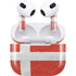 Denmark Flag Distressed Apple AirPods (3rd Gen 2021) Skin